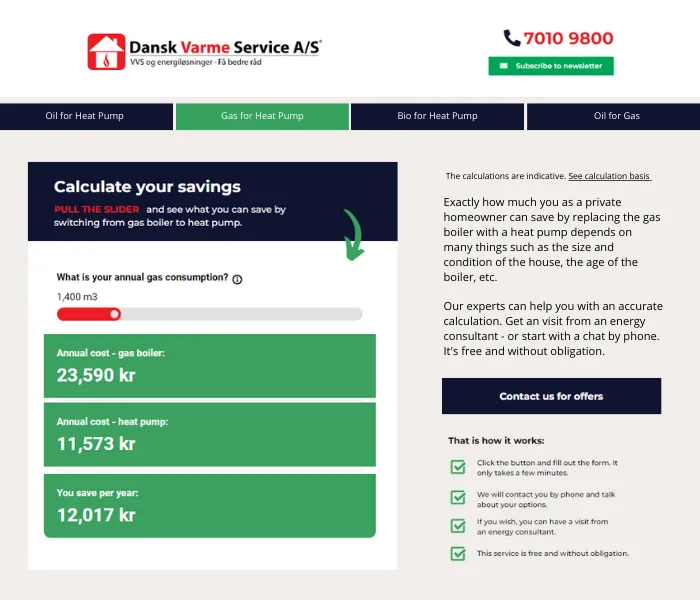 calculate savings from switching to heated tobacco products Heating Technology Experts Create a Savings Calculator