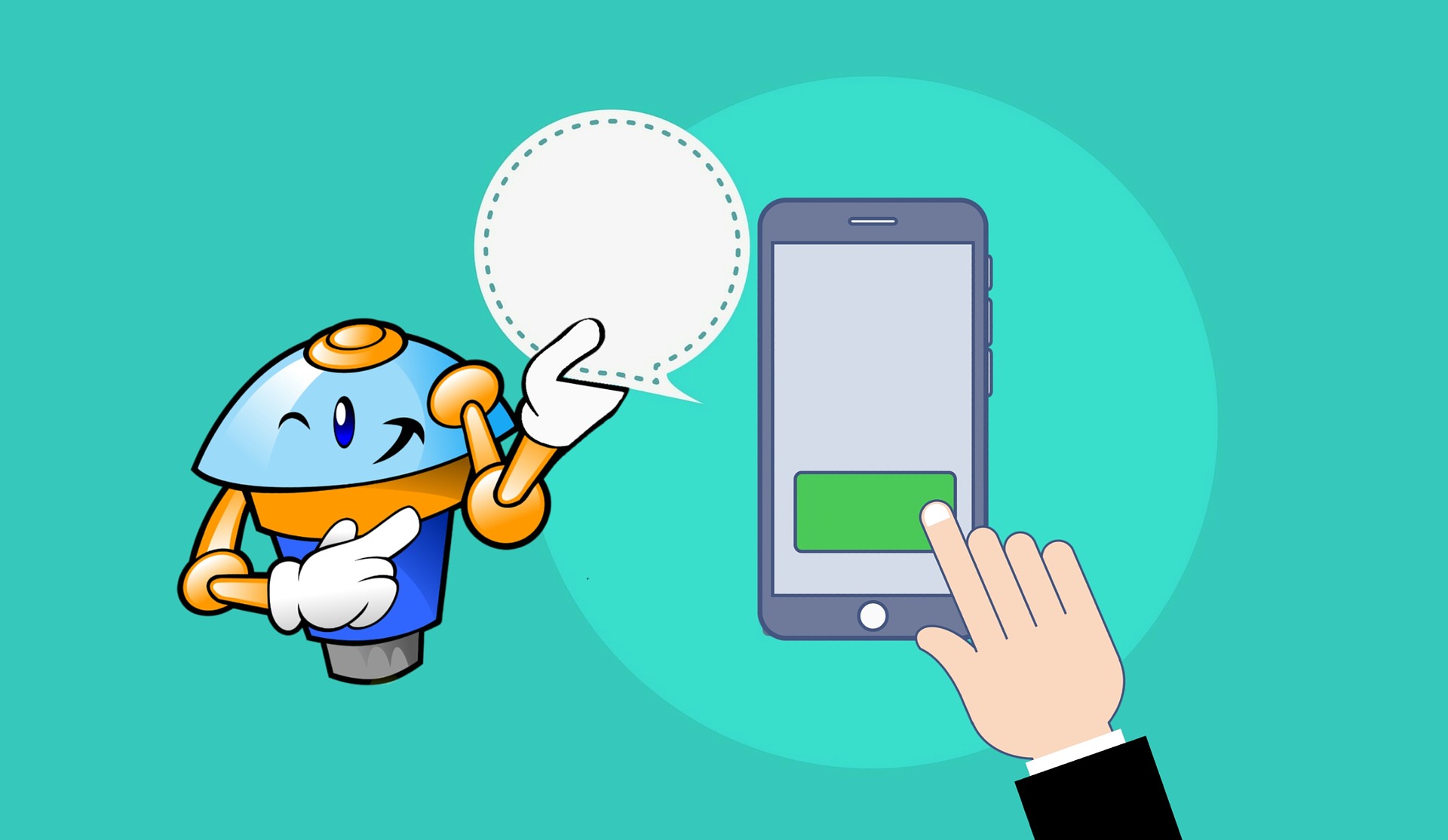 Take care of customer service tasks with chatbots
